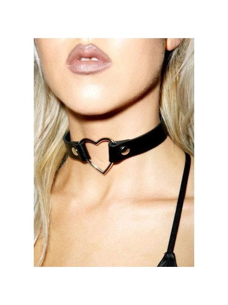 Чокер из экокожи