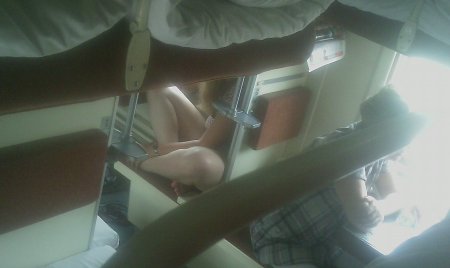 Голые в поезде подсмотренное