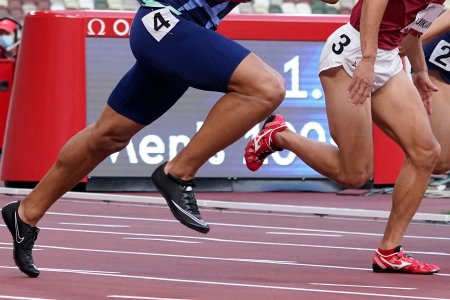 Бегун на стометровке