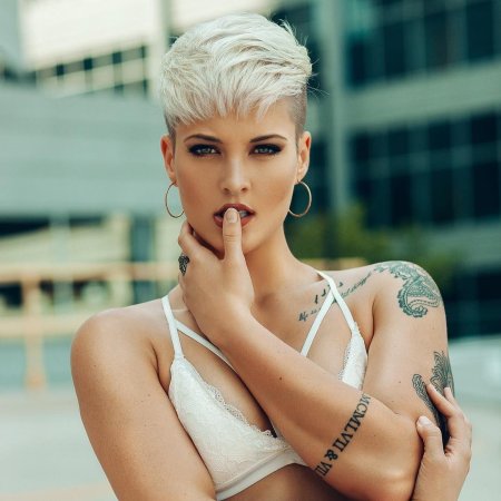 Пикси маллет стрижка