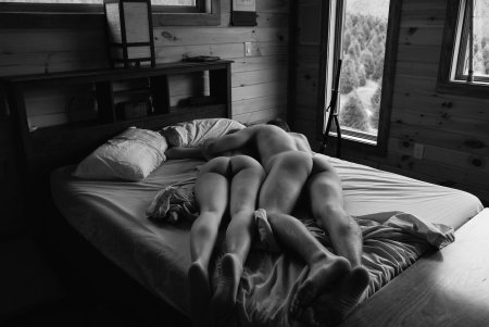 Эротическое утро в постели