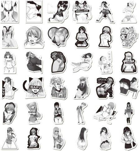 Наклейки аниме 18