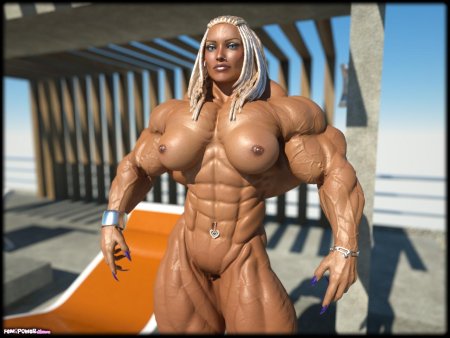 Рейчел Каммон Мускул ню