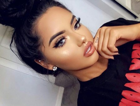 Макияж для брюнеток