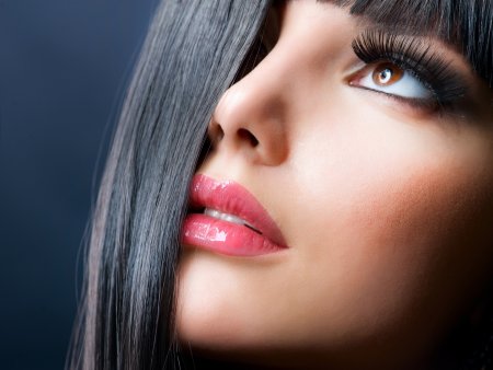 Лицо девушки