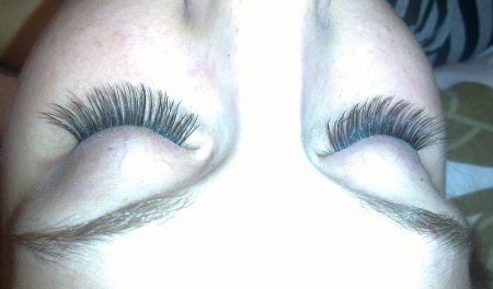 Наращивание ресниц объявление