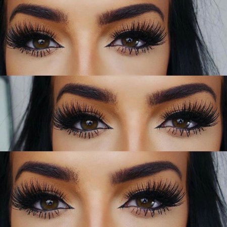 Ресницы 2д эффект Ким Кардашян