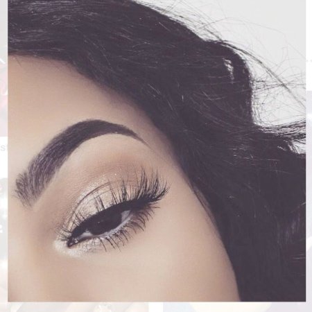 Макияж на нарощенные ресницы