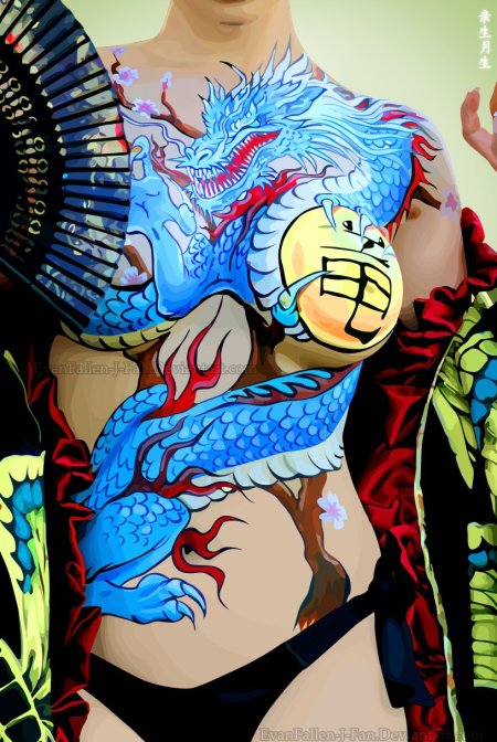 Якудза девушки обноженна