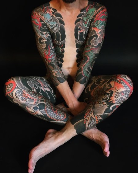 Ирезуми женщины