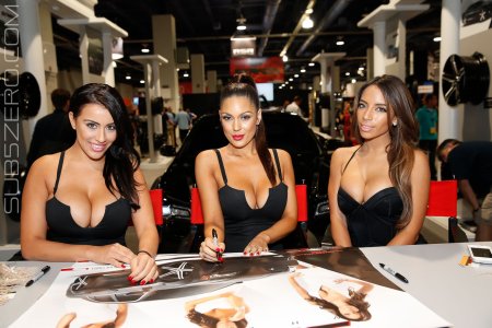 Стендистки Sema show