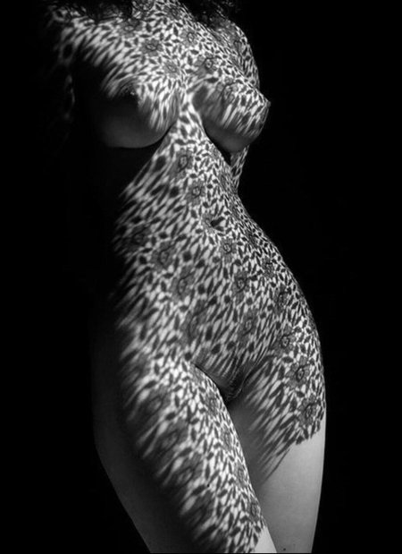 Художественное ню в платье