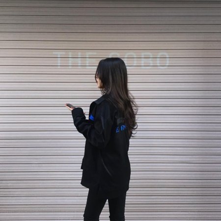 Девушка кореянка без лица