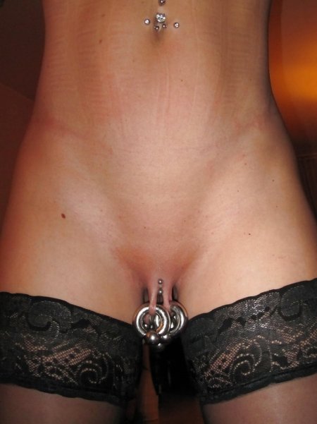 Интимный пирсинг у девушек