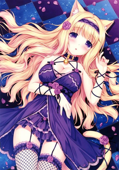 Аниме кошки