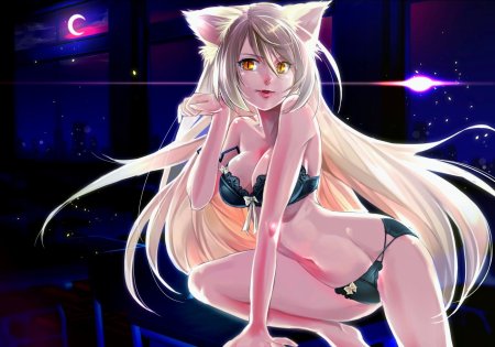 Цубаса Ханэкава в Нижнем белье