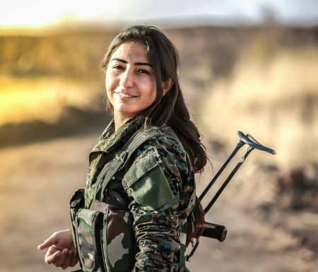 YPJ Курдистан красивые девушки