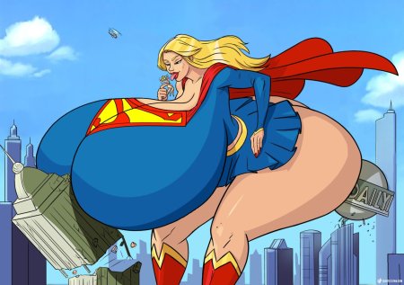 Гигантская чудо женщина хентай