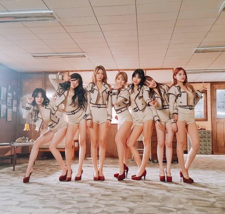 Группа АОА оставшиеся 4 участницы