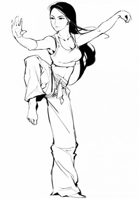 Красивые позы для рисунка