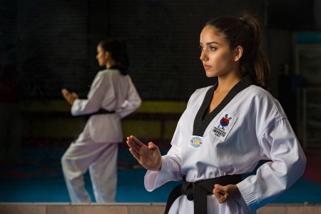 Nia Sanchez Taekwondo