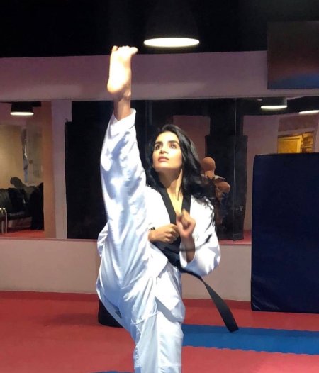 Taekwondo girl