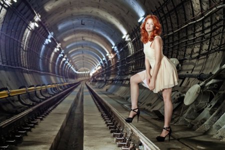 Фотосессия в Московском метро