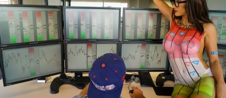 Женщина трейдер