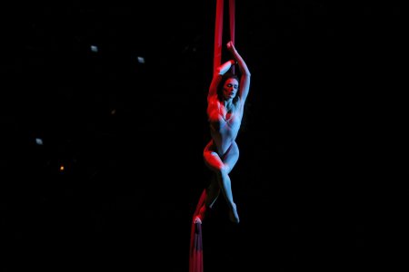 Цирк дю солей девушка