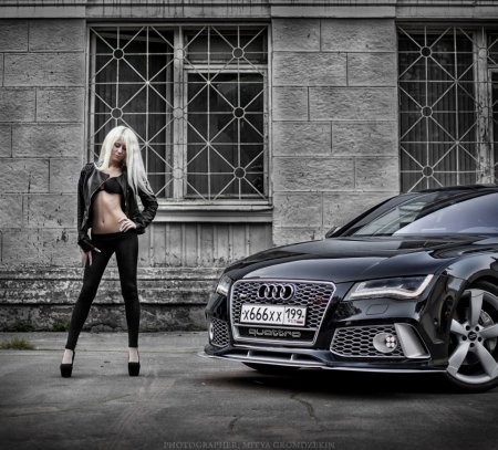 Фотосет с машиной