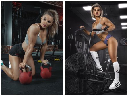 Александра Албу ноги