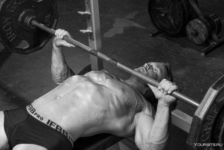 Жим лежа обои