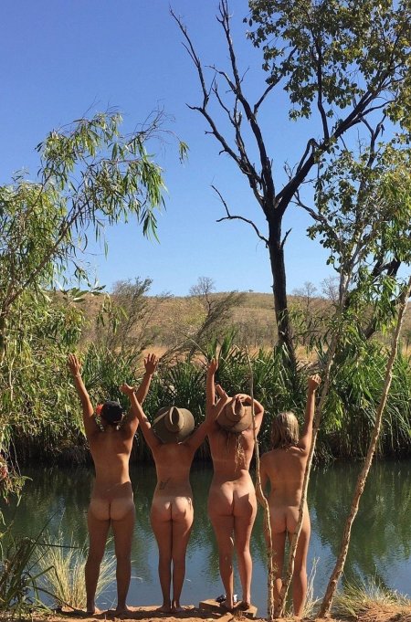 Австралийские девушки ню