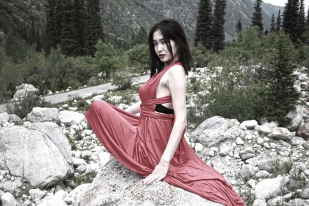 Сусанна Ереванян Кыргызская модел