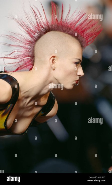 Ирокез могавк женская