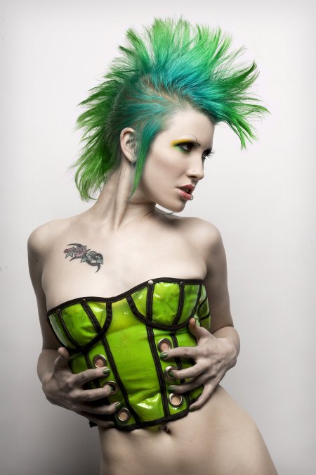 Зеленый ирокез