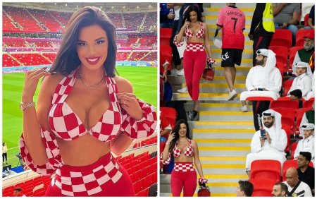 Болельщица Хорватии Ивана Кнолль