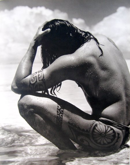 Голенькая девушка Маори