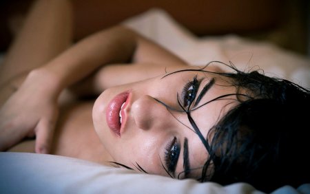 Страстный взгляд женщины