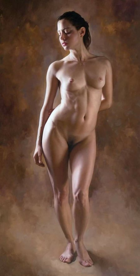 Художник Хавьер Арисабало ню