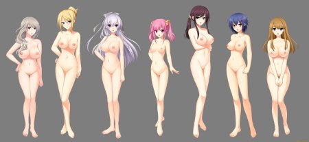 Хентай девушка в полный рост