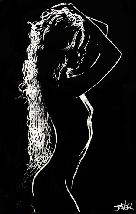 Силуэт женщины