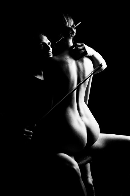 Черно белое искусство ню