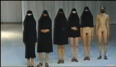 Большие сиськи в парандже