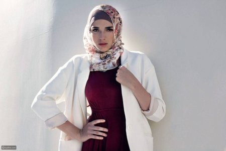 Мусульманка в платке