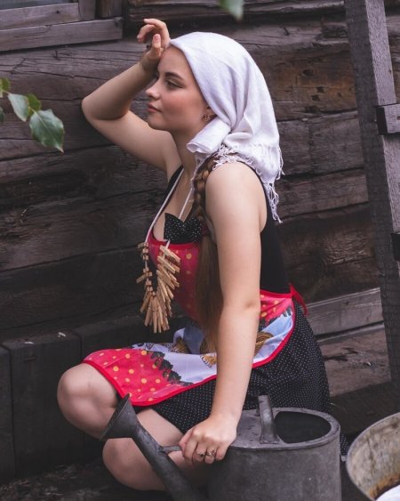 Красивые Деревенские девушки