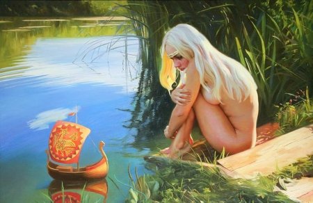 Древнерусские девушки ню