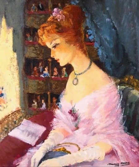 Барышня картина