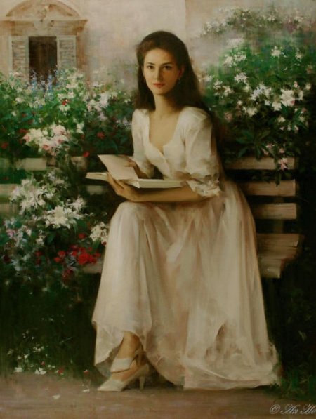 Картина за чтением Крамской