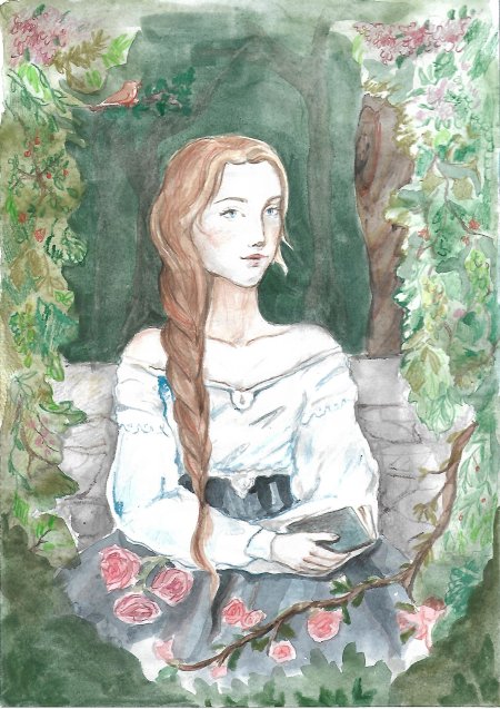 Ася Тургенева портрет